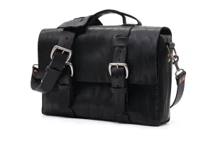 Limited Edition No. 4313 - Minimalist Standard Leather Satchel in Commonwealth Black - 5 MADE, SOLD OUT