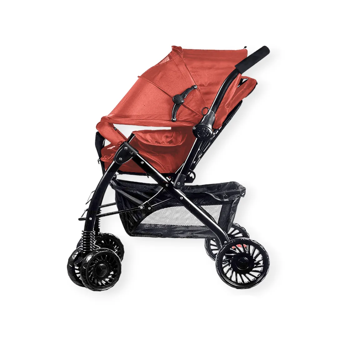 Little Bambino Delux Buddy Baby Stroller Red BW859RD