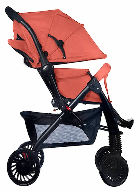 Little Bambino Delux Buddy Baby Stroller Red BW859RD