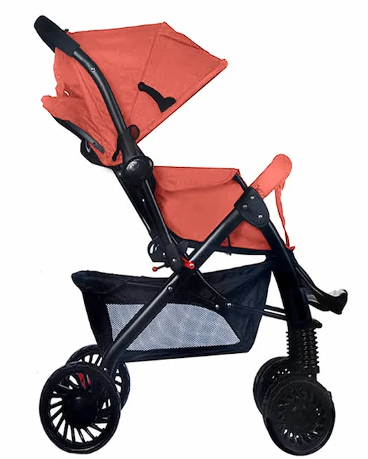 Little Bambino Delux Buddy Baby Stroller Red BW859RD