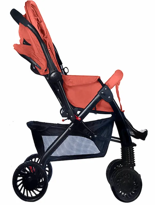 Little Bambino Delux Buddy Baby Stroller Red BW859RD