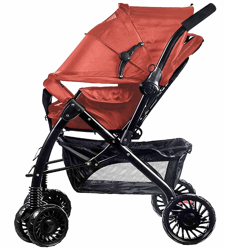 Little Bambino Delux Buddy Baby Stroller Red BW859RD