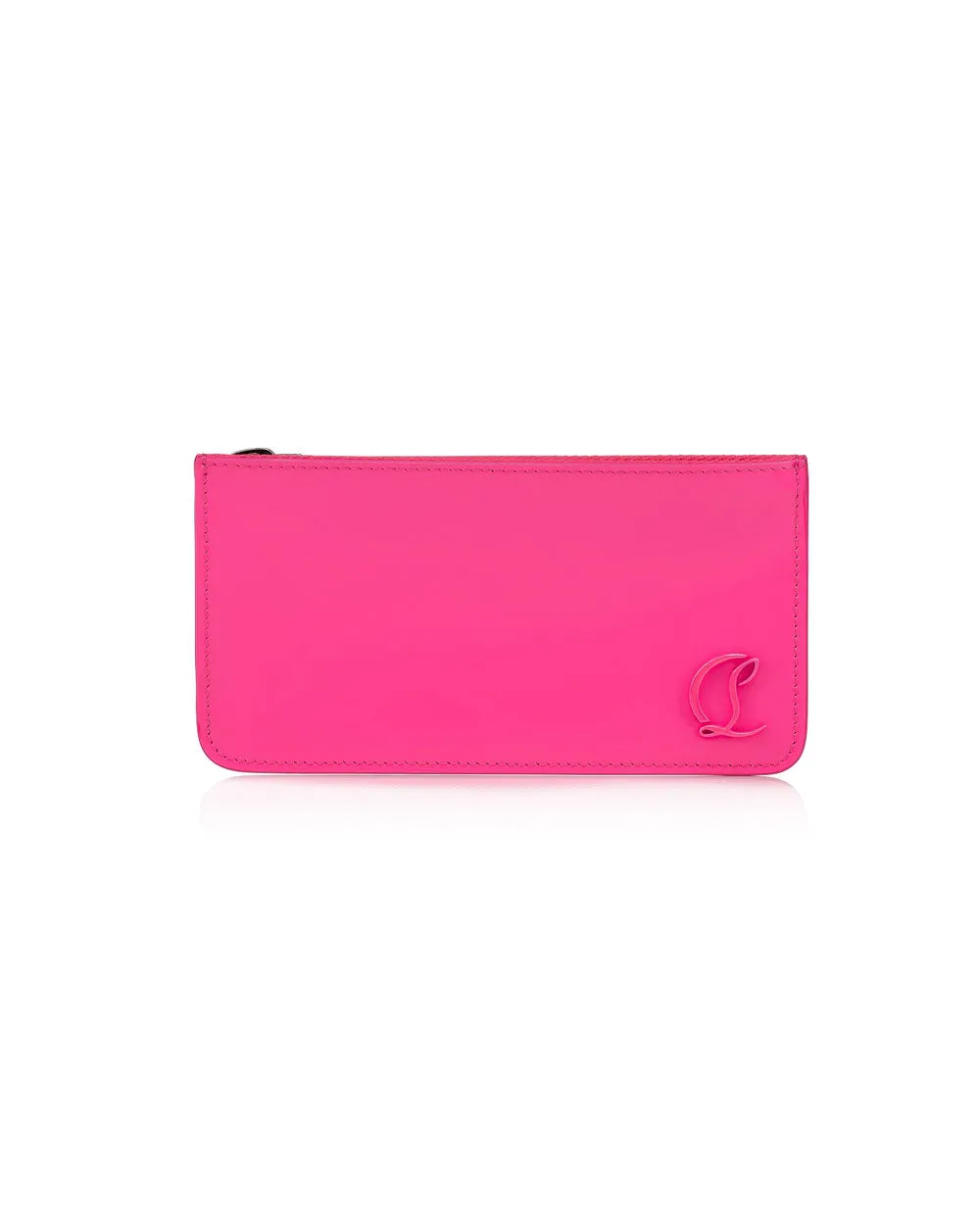 Loubi54 Zipped Card Holder in Pink