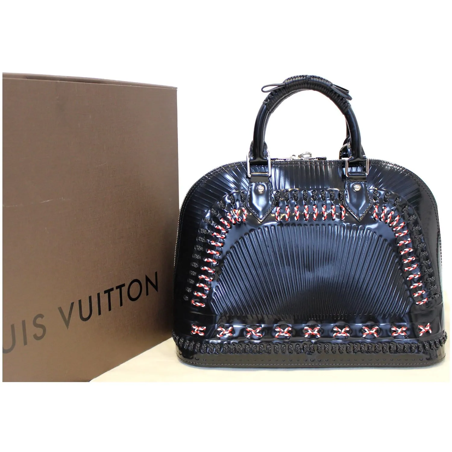Louis Vuitton Alma PM Samourai Epi Leather Satchel Bag - 25% OFF