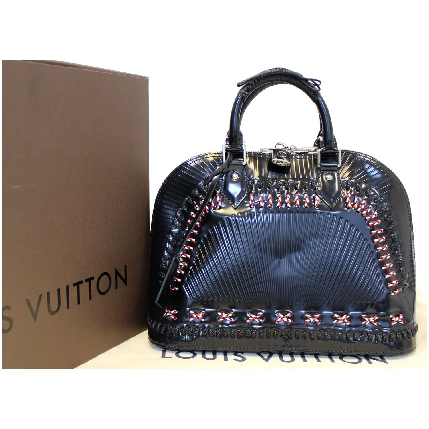 Louis Vuitton Alma PM Samourai Epi Leather Satchel Bag - 25% OFF