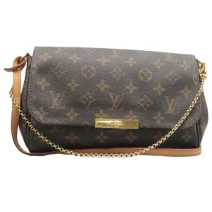 Louis Vuitton Favorite Brown Monogram Canvas Satchel