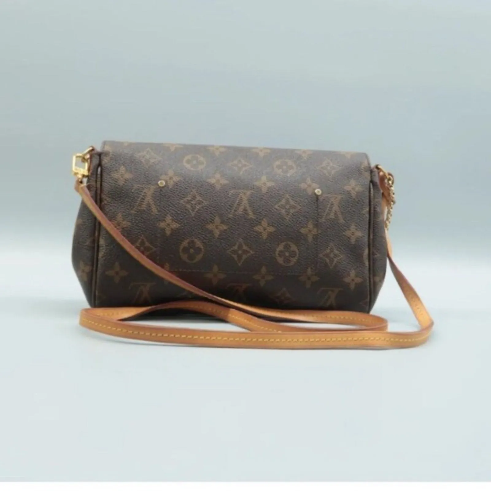 Louis Vuitton Favorite Brown Monogram Canvas Satchel
