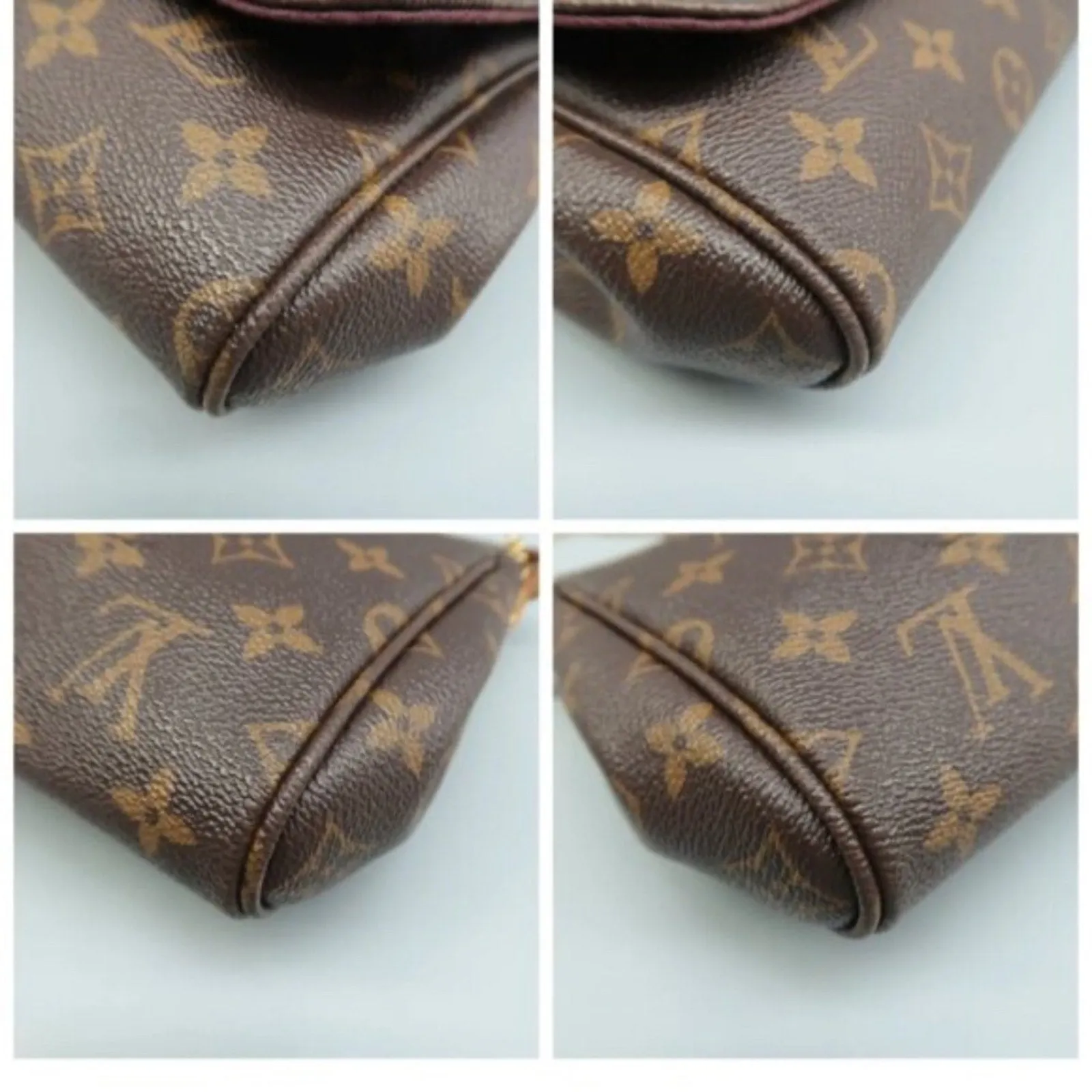 Louis Vuitton Favorite Brown Monogram Canvas Satchel