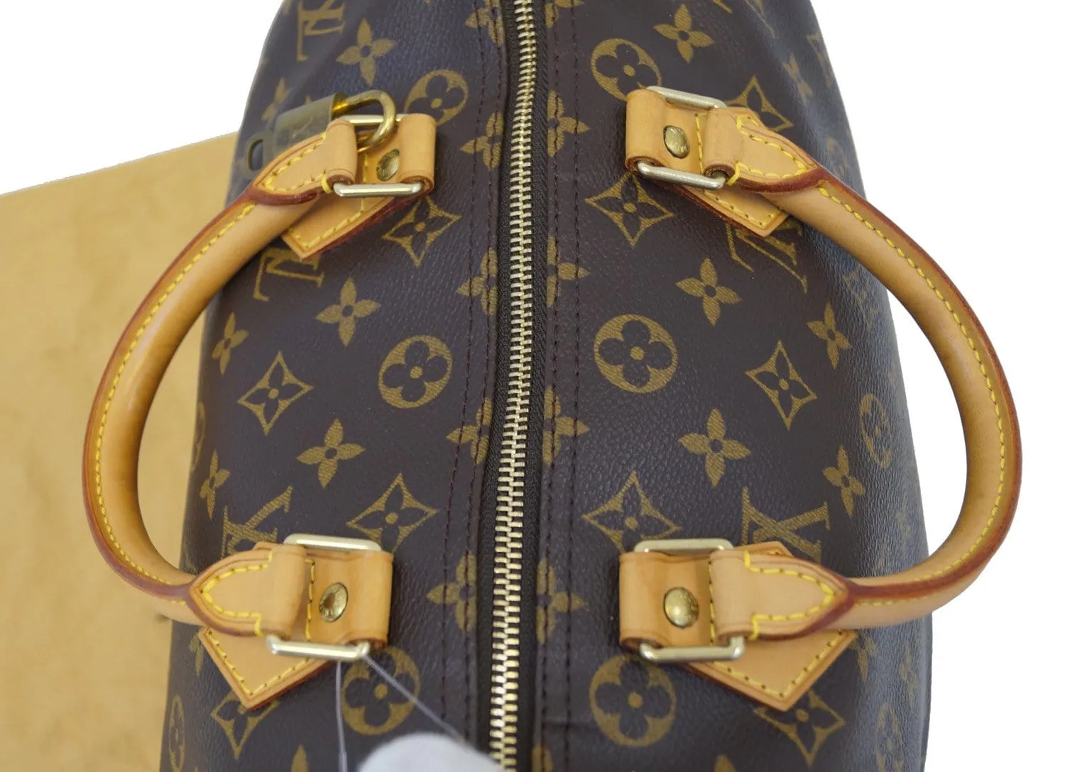 LOUIS VUITTON Monogram Speedy 30 HandBag