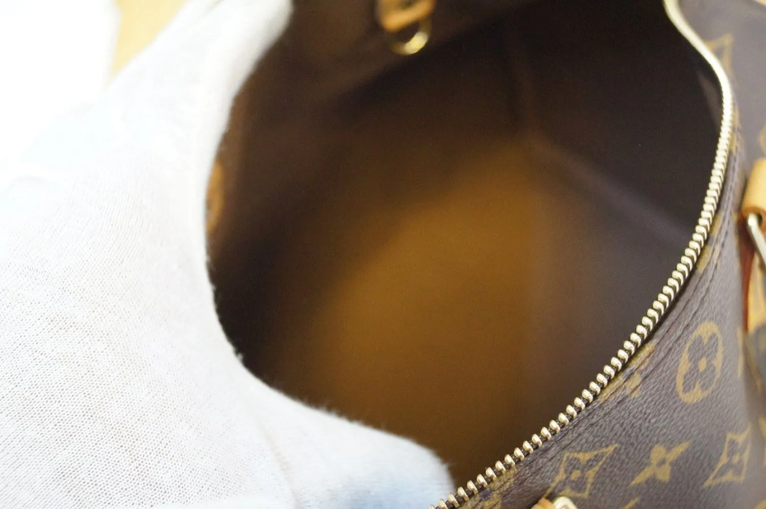 LOUIS VUITTON Monogram Speedy 30 HandBag