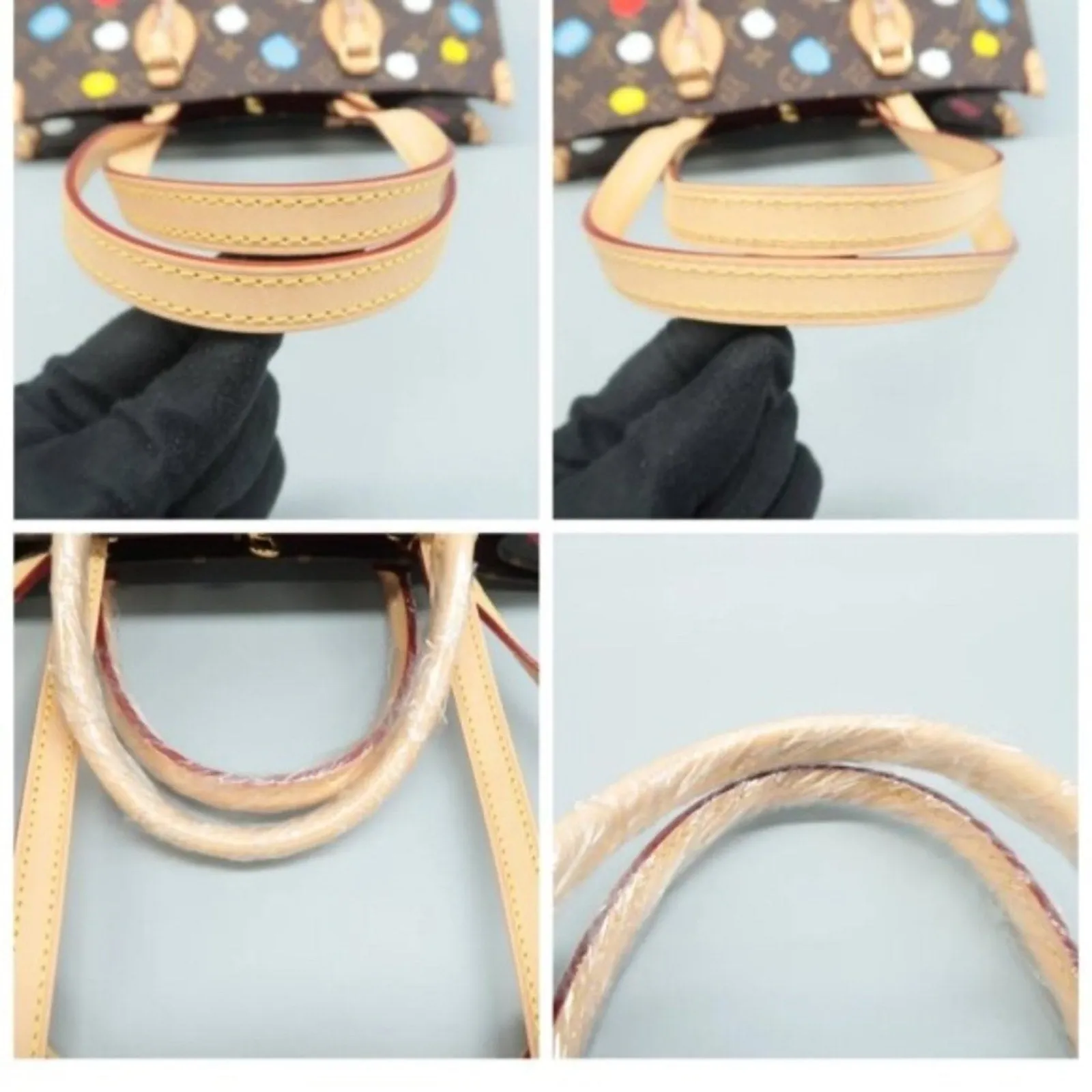 Louis Vuitton Onthego Multicolor Yayoi Kusama Monogram Canvas Satchel