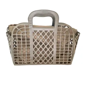 Louis Vuitton Silver Metallic Basket Bag