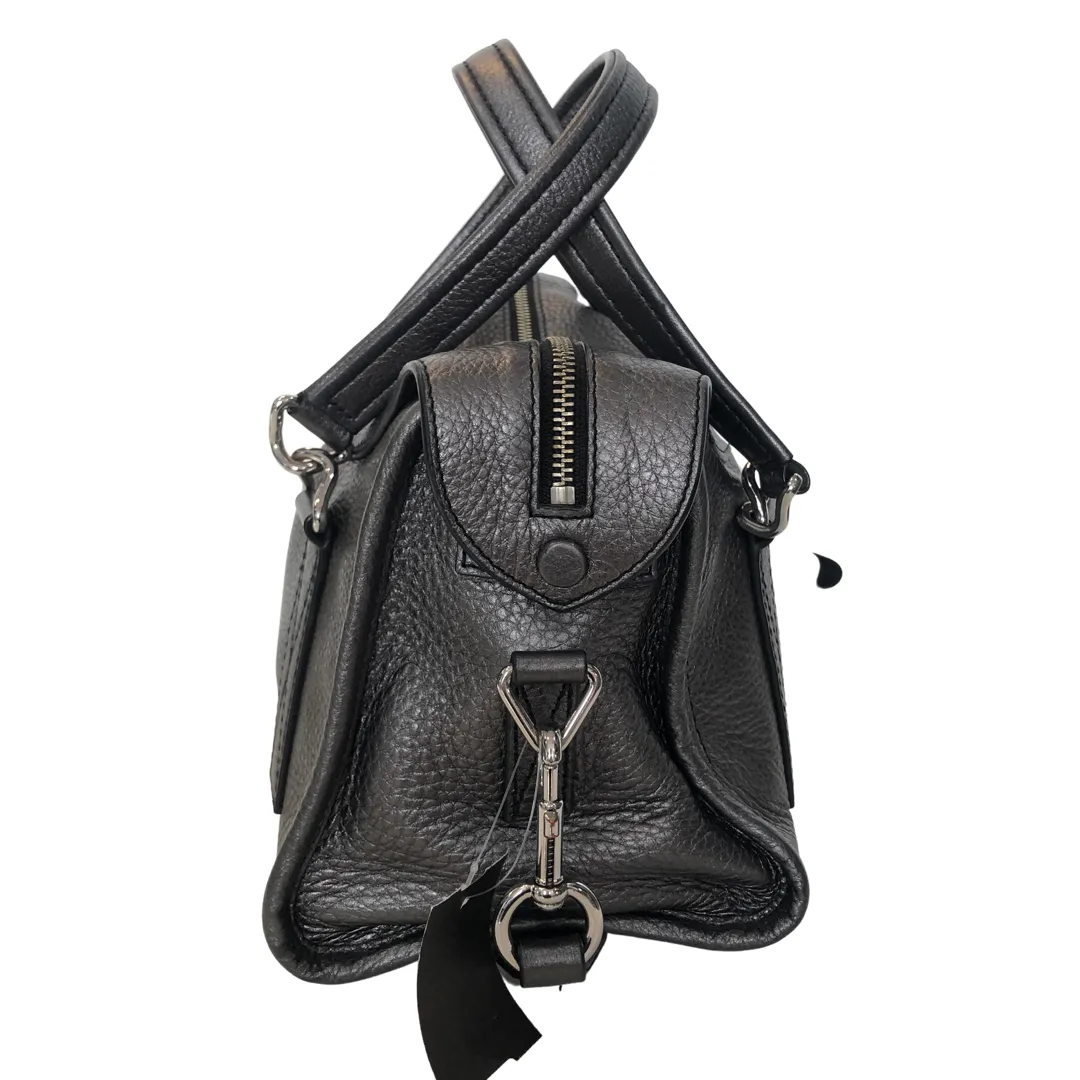 MARC JACOBS Silver Metallic Handbag/Crossbody