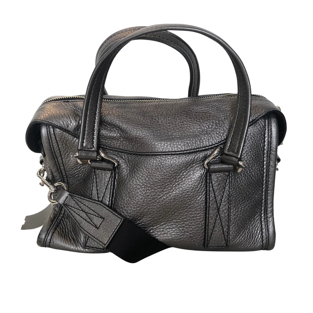 MARC JACOBS Silver Metallic Handbag/Crossbody