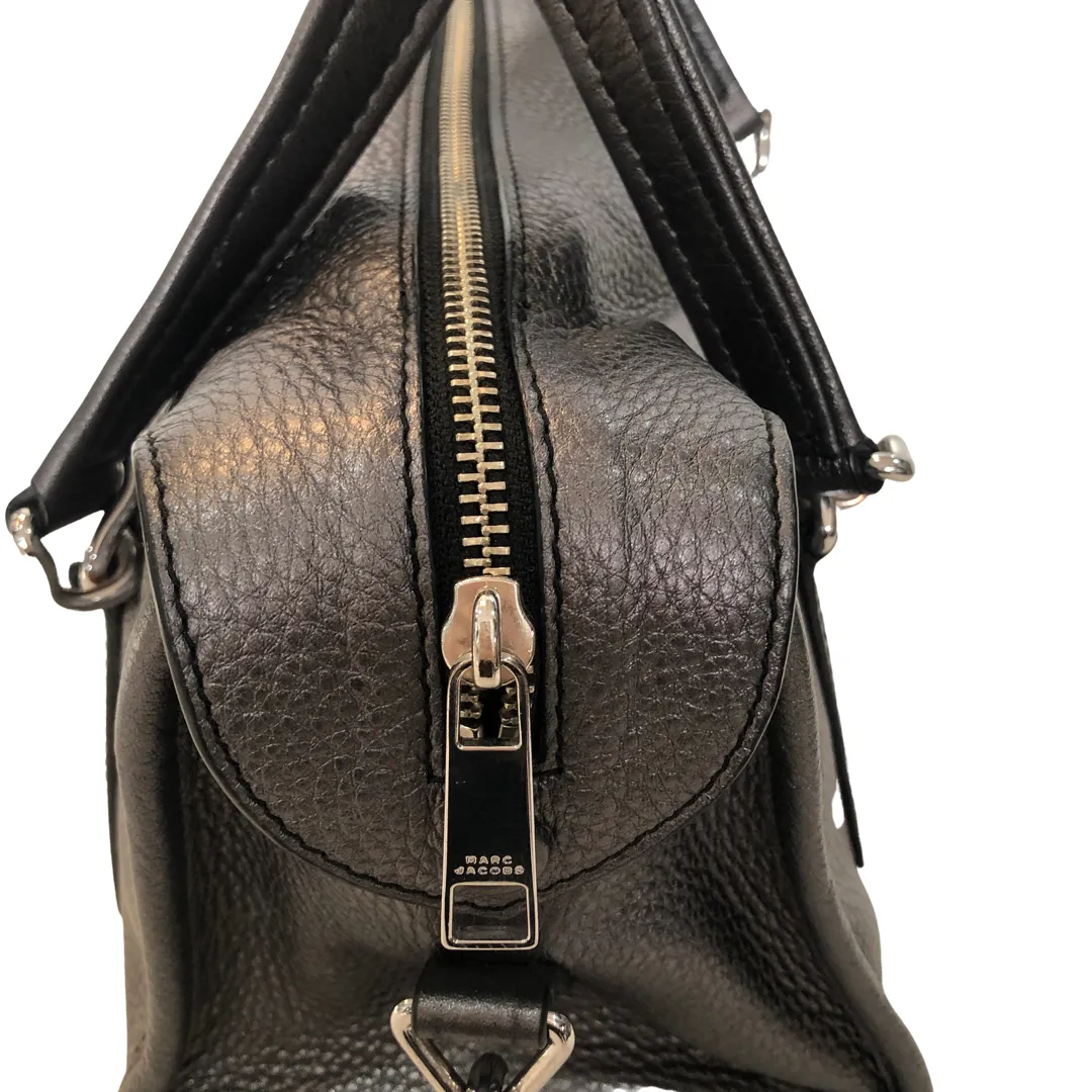 MARC JACOBS Silver Metallic Handbag/Crossbody