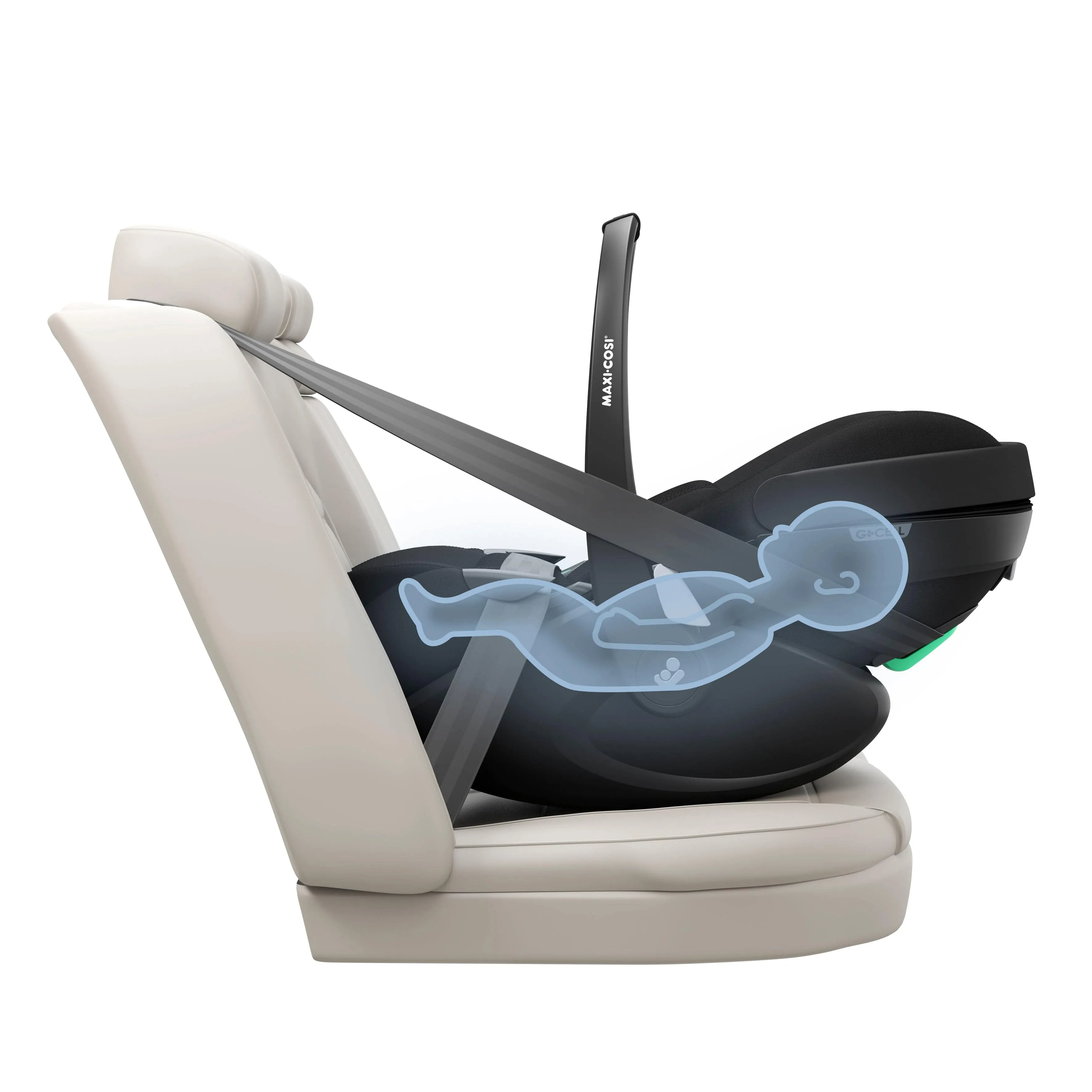 Maxi Cosi Pebble 360 PRO2 Car Seat - Twillic Black