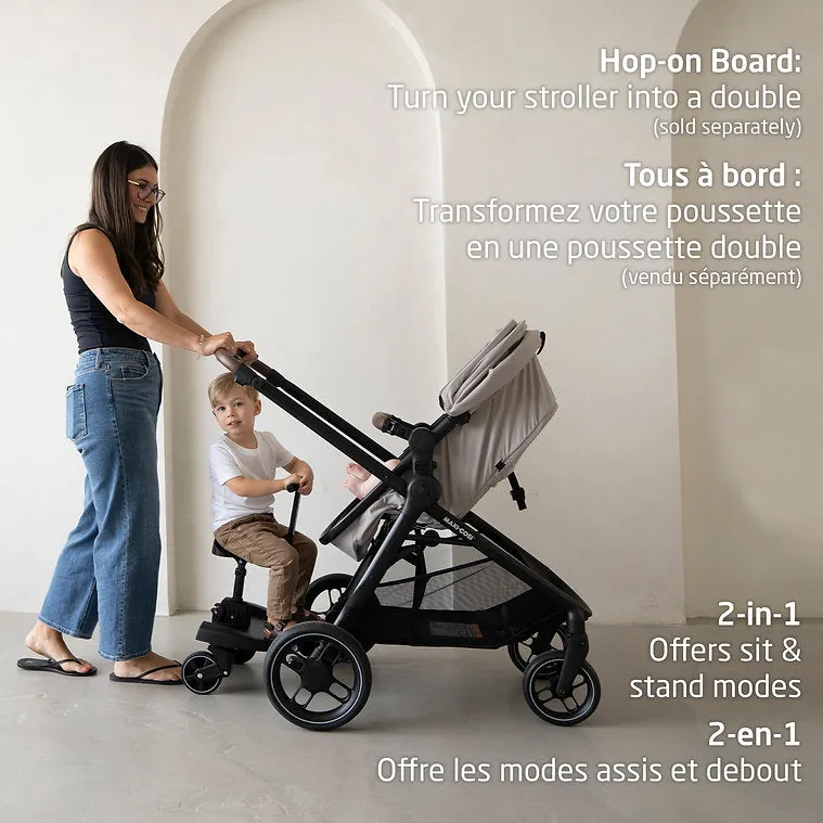 Maxi-Cosi Zelia Luxe 5-in-1 Modular Travel System - Basalt Black