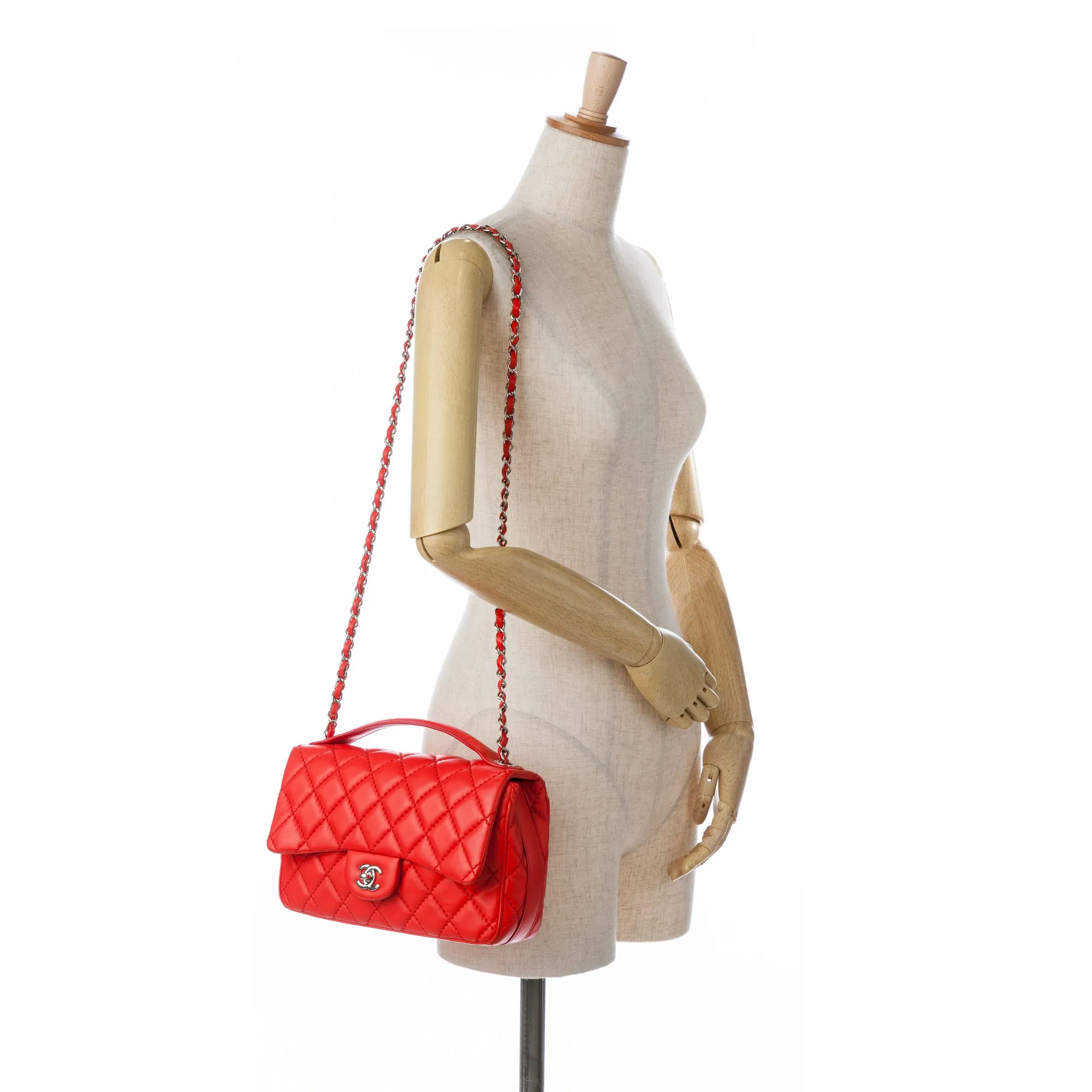 Medium Easy Carry Flap Satchel