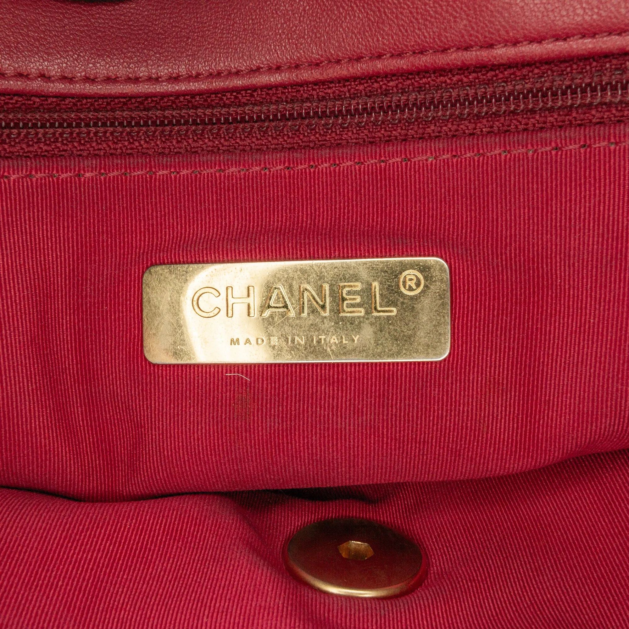 Medium Lambskin 19 Flap