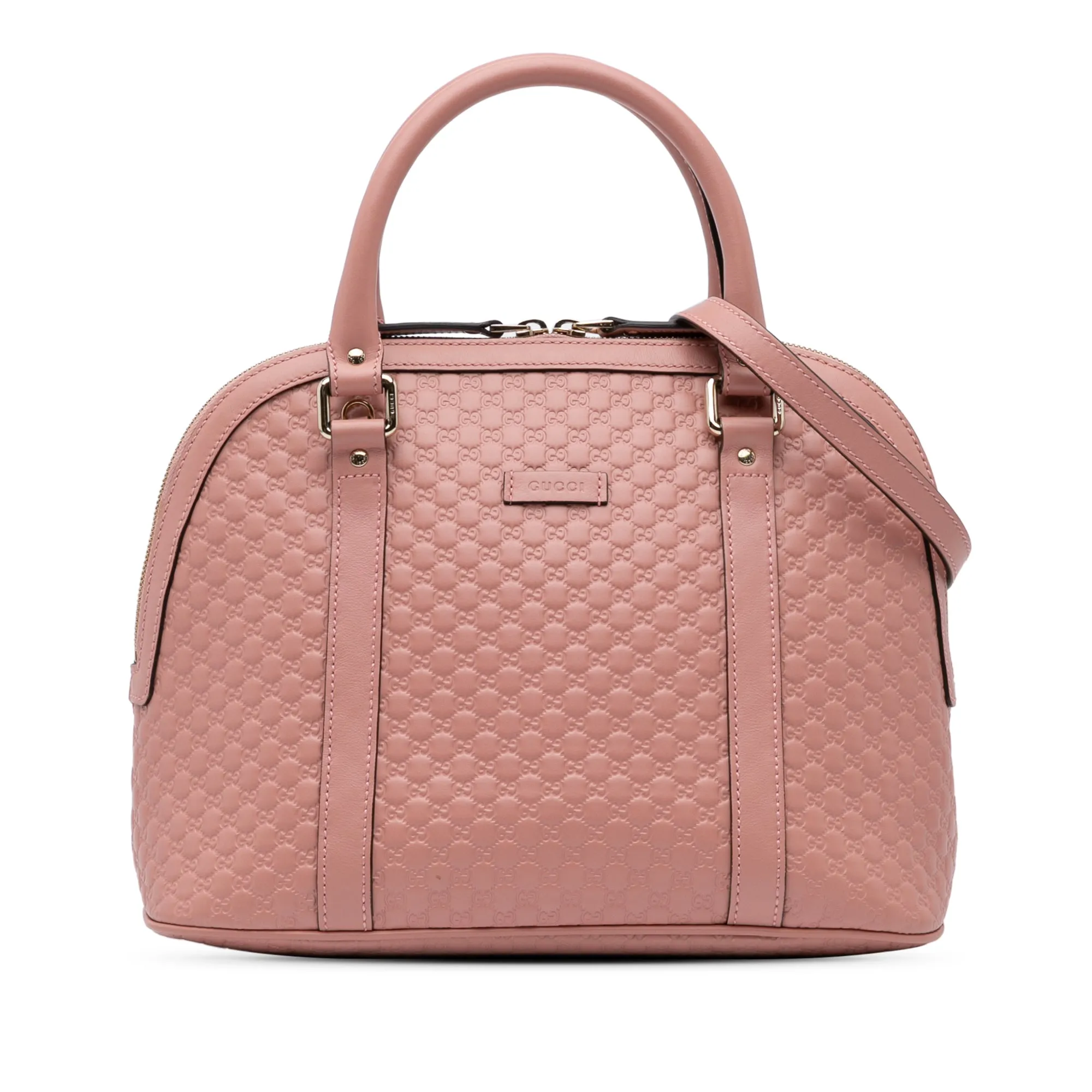 Medium Microguccissima Dome Satchel