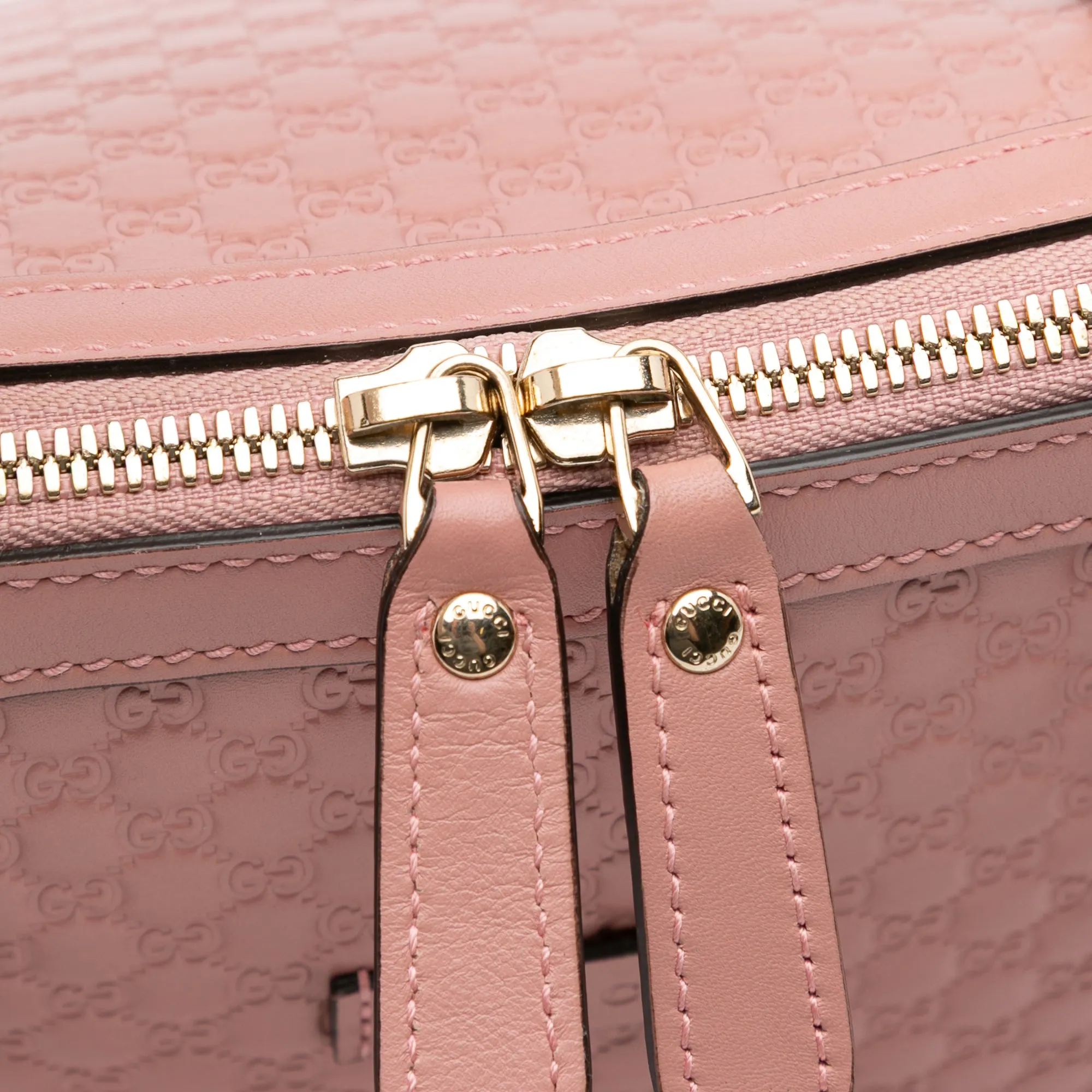 Medium Microguccissima Dome Satchel