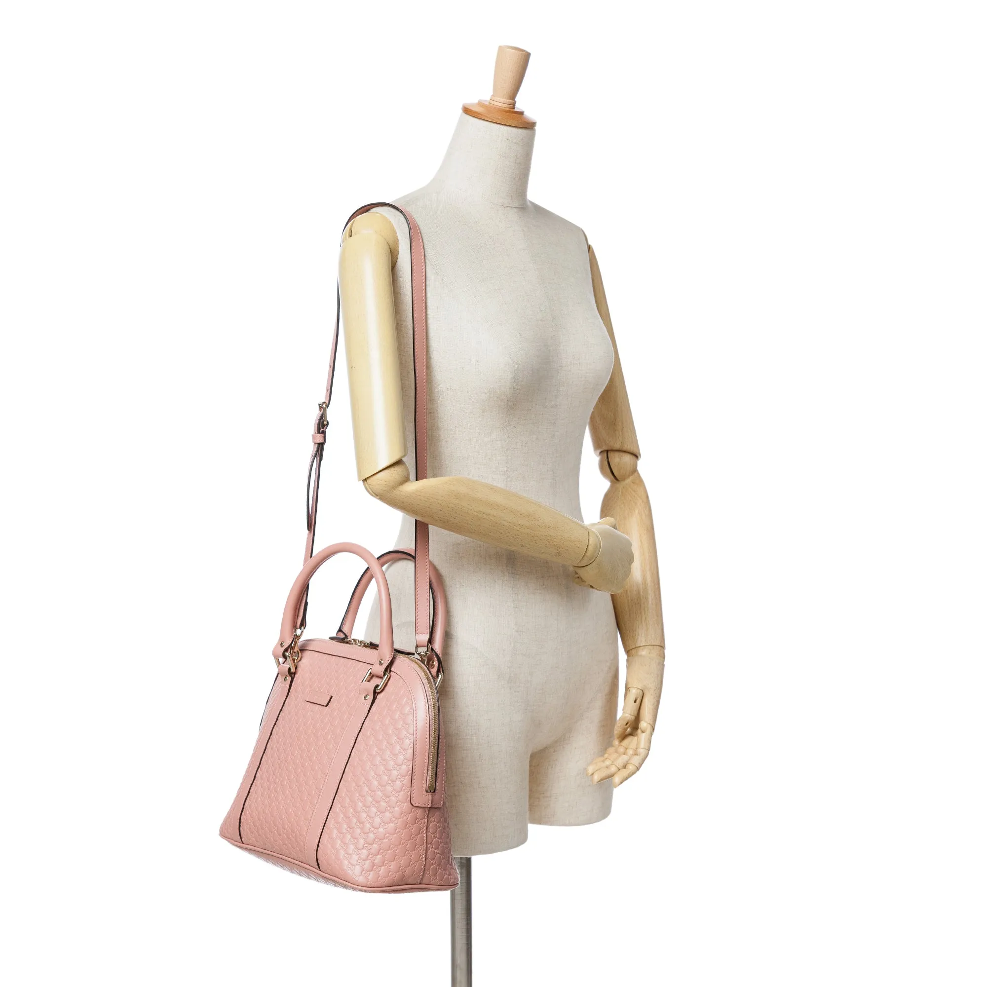 Medium Microguccissima Dome Satchel
