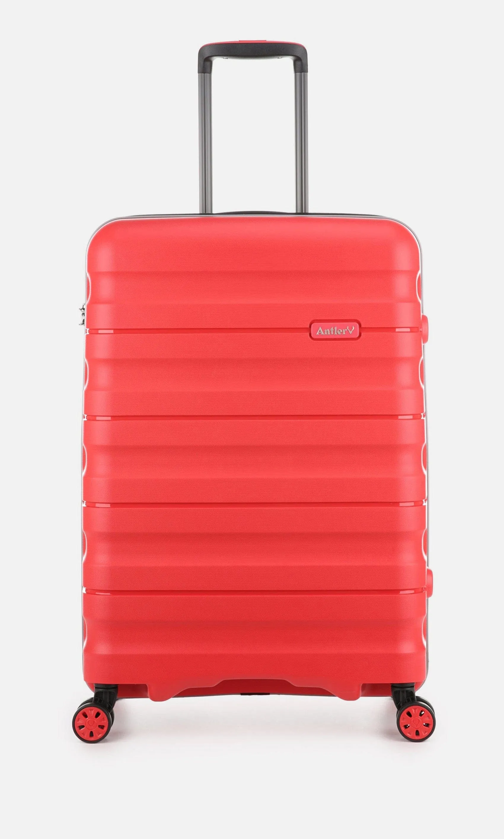 Medium Suitcase in Red - Lincoln