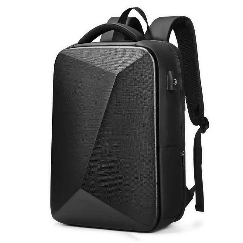 Men's Hard Shell Can Expand Business Computer Backpacks