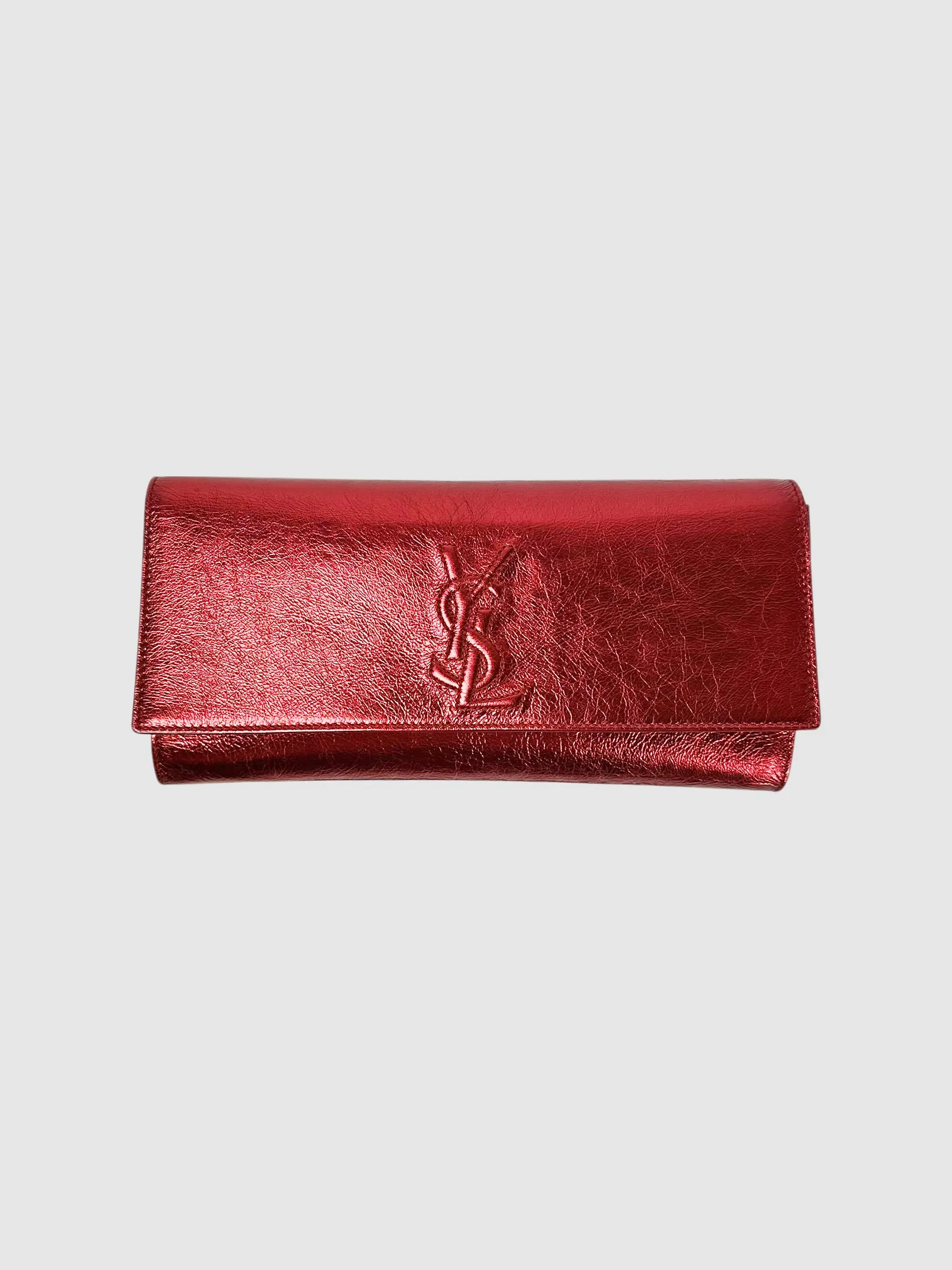 Metallic Belle de Jour Clutch