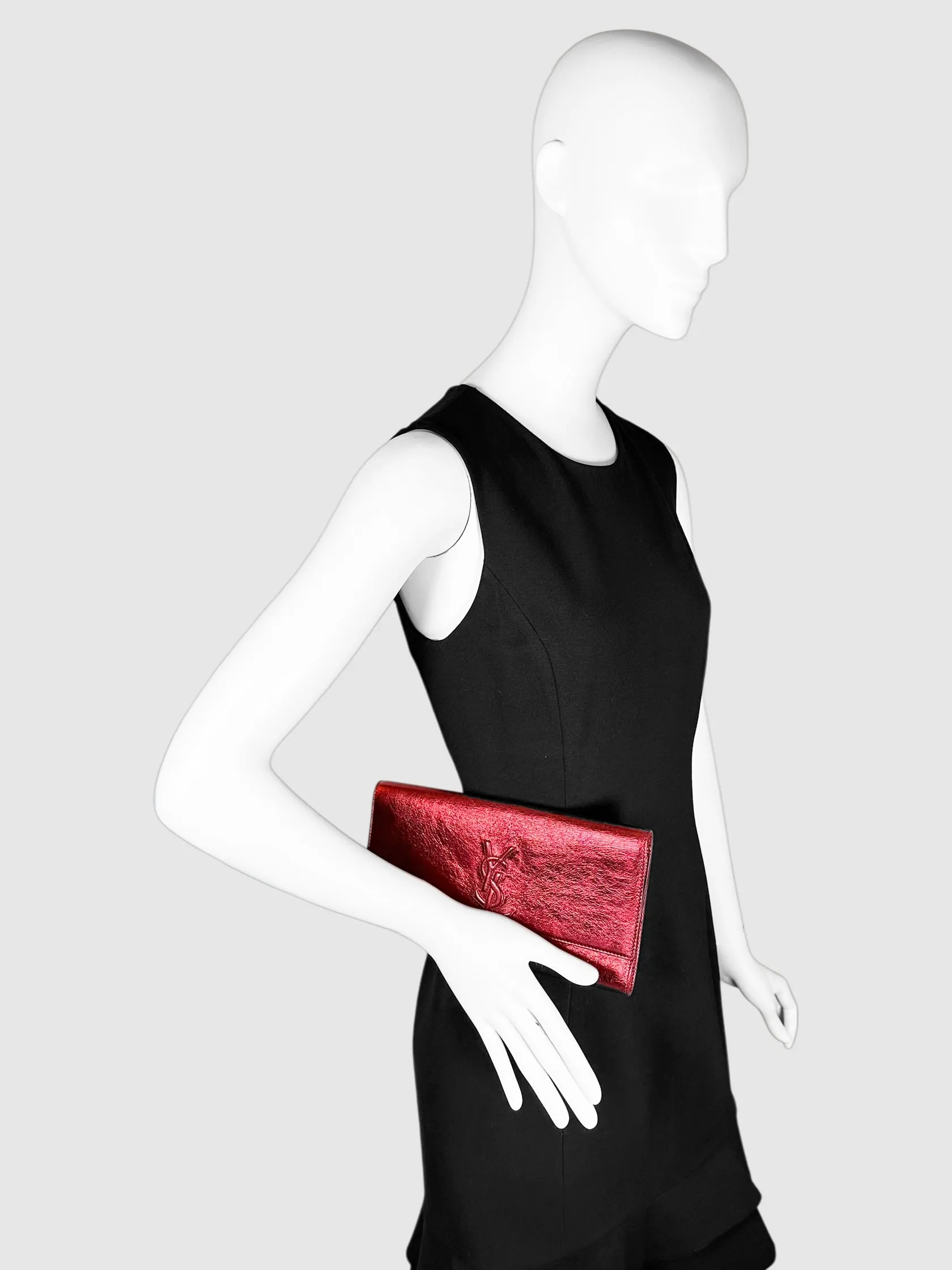 Metallic Belle de Jour Clutch