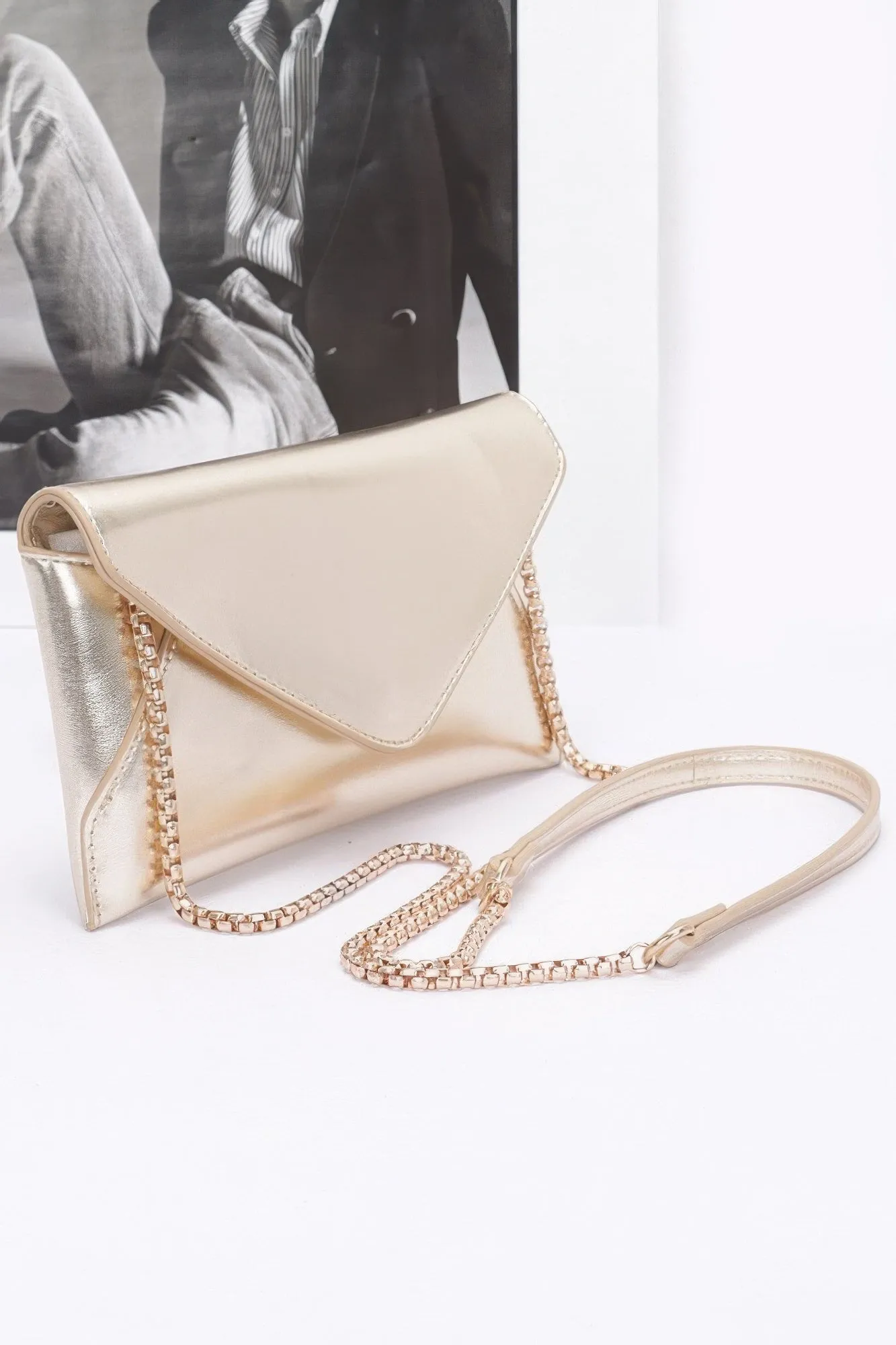 Metallic Crossbody Bag