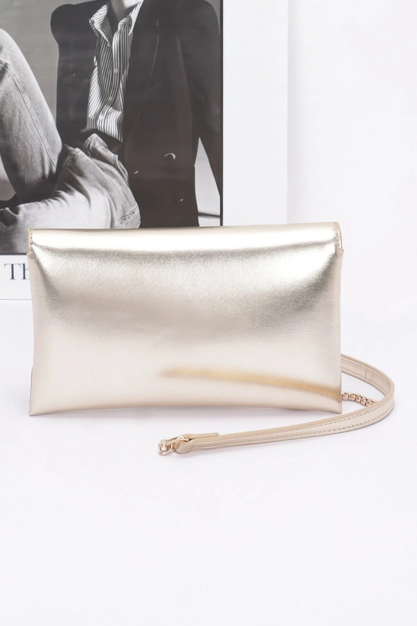 Metallic Crossbody Bag