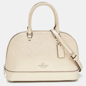 Metallic Leather Mini Sierra Satchel