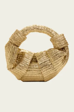 Metallic Raffia Lopsy