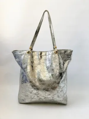 Metallic Tote