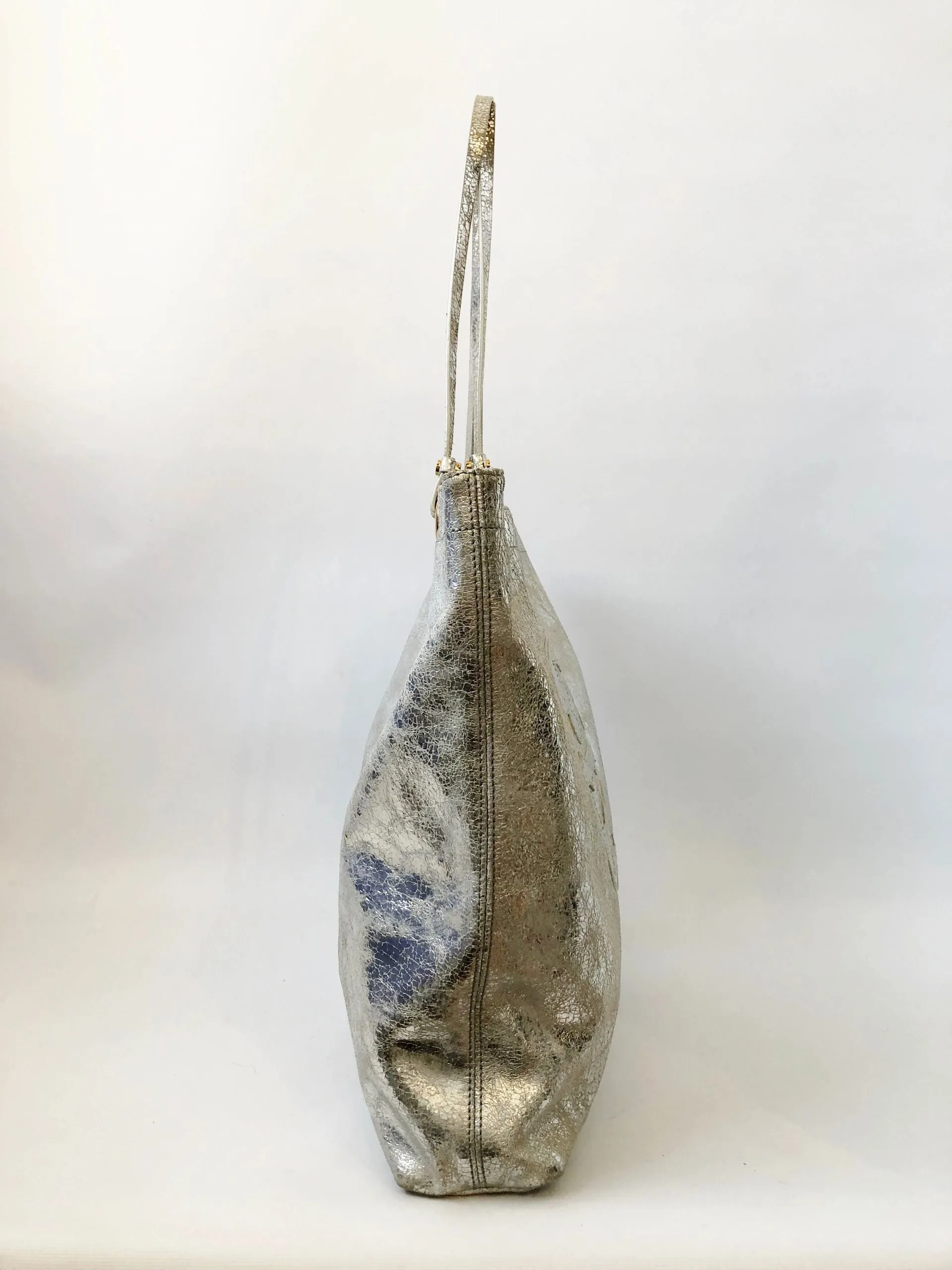 Metallic Tote