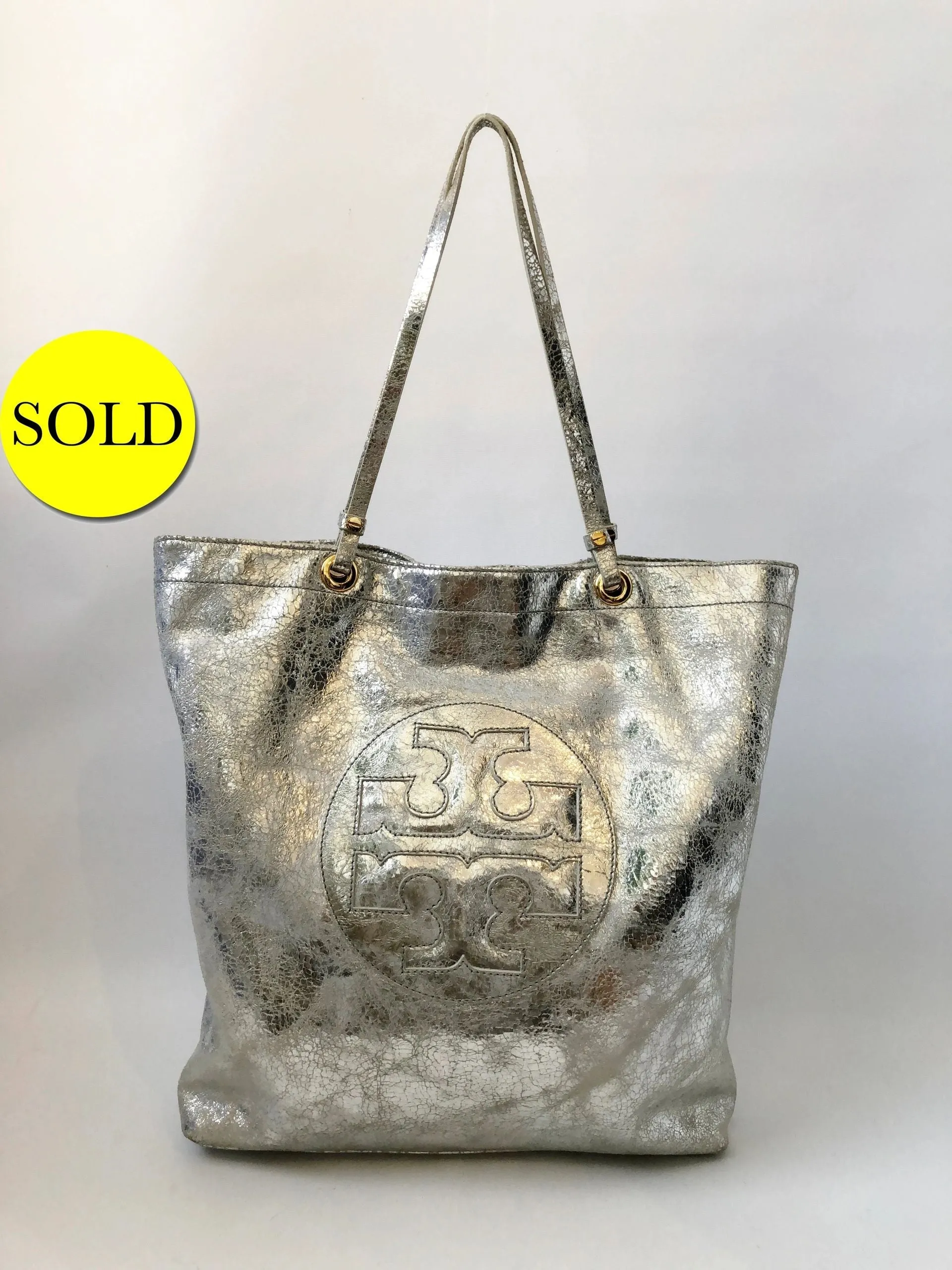 Metallic Tote