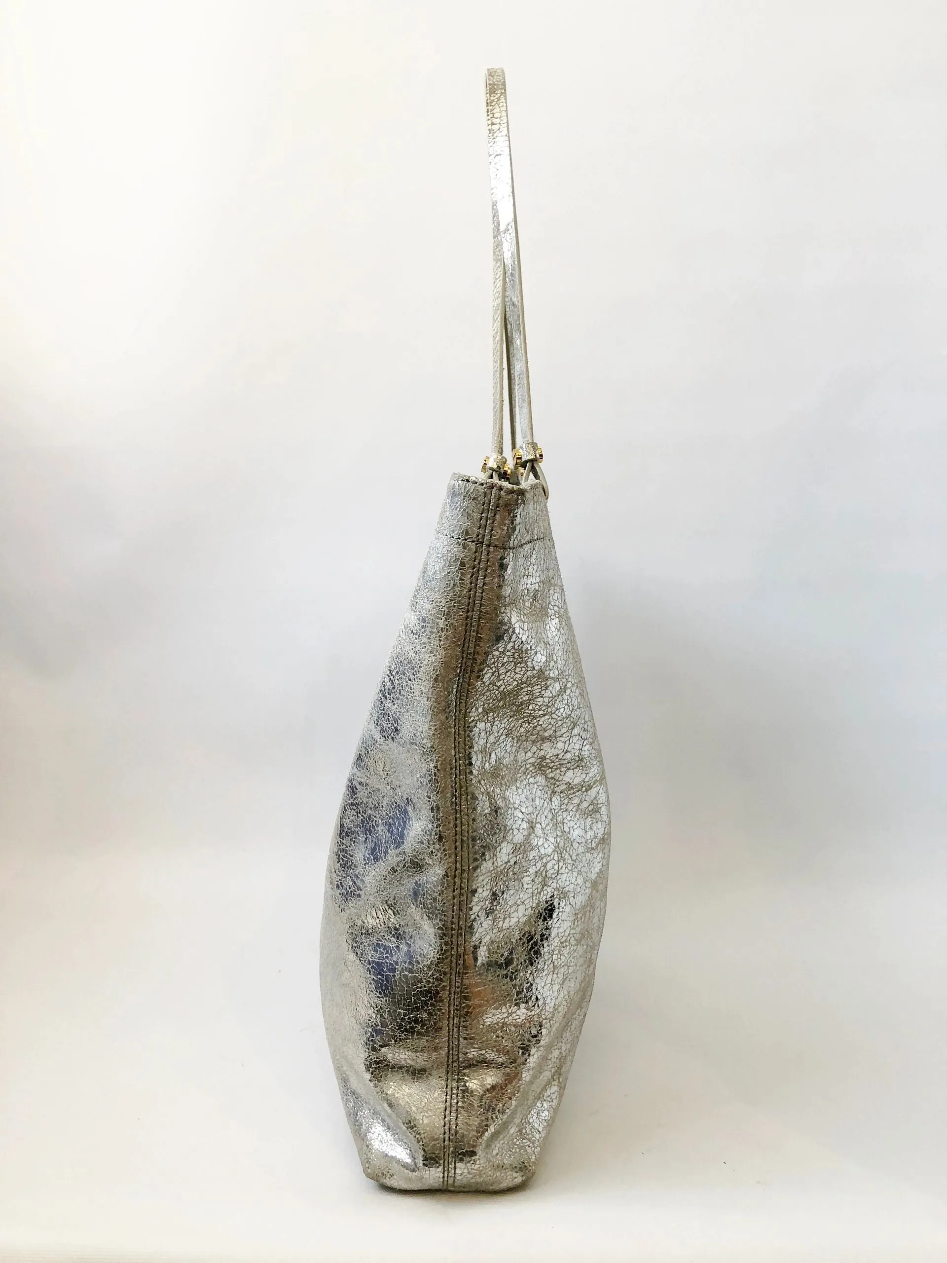 Metallic Tote