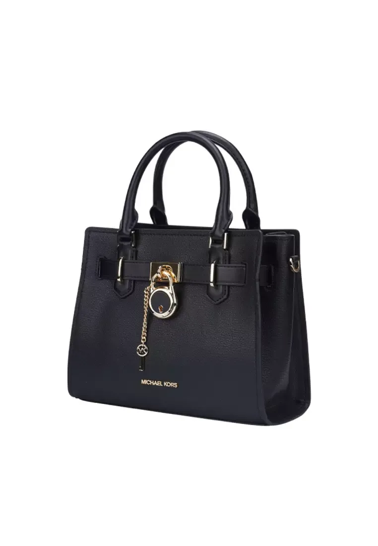 M.I.C.H.A.E.L. Hamilton Small Leather Satchel