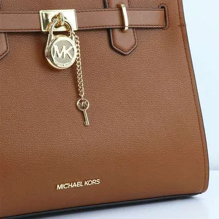 M.I.C.H.A.E.L. Hamilton Small Leather Satchel