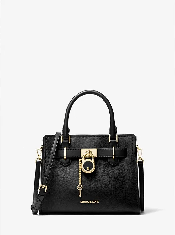 M.I.C.H.A.E.L. Hamilton Small Leather Satchel
