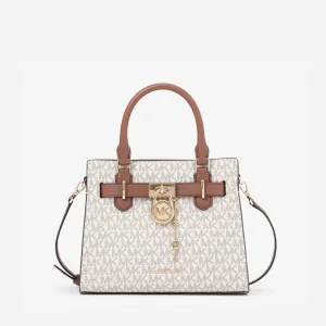 M.I.C.H.A.E.L. Hamilton Small Leather Satchel