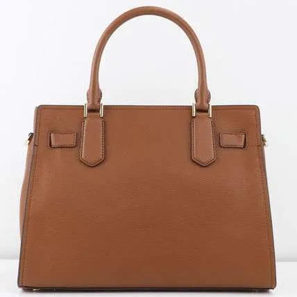 M.I.C.H.A.E.L. Hamilton Small Leather Satchel