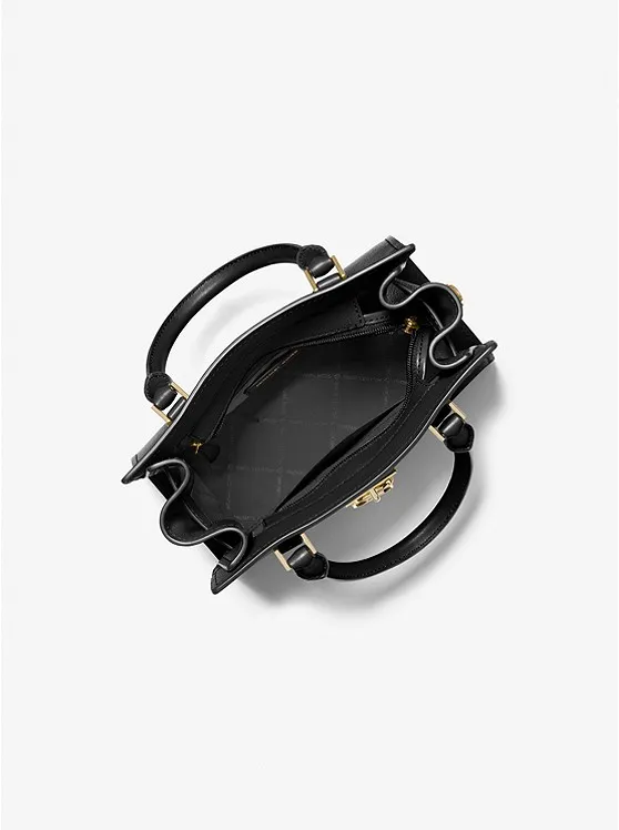 M.I.C.H.A.E.L. Hamilton Small Leather Satchel