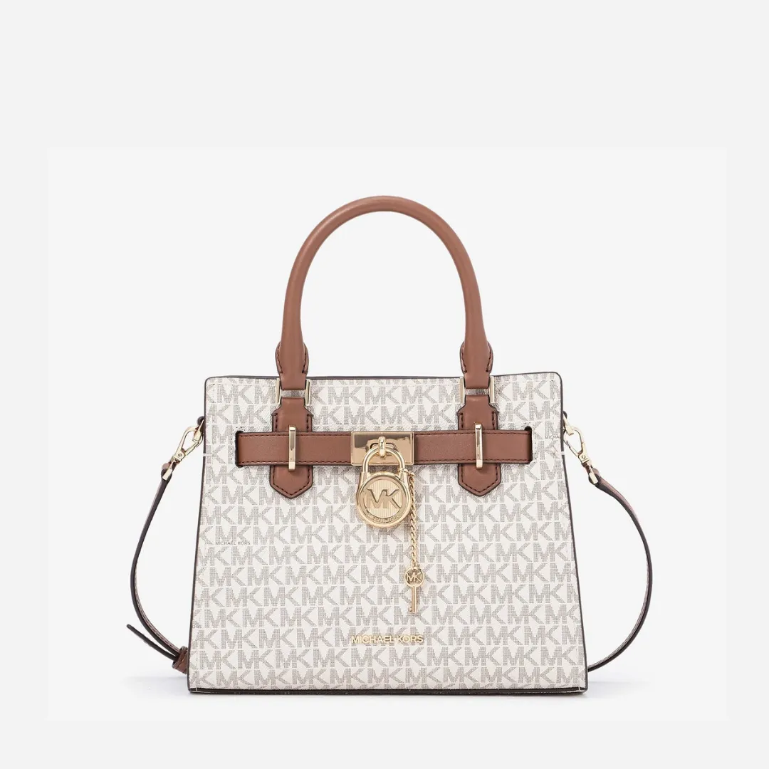 M.I.C.H.A.E.L. Hamilton Small Leather Satchel