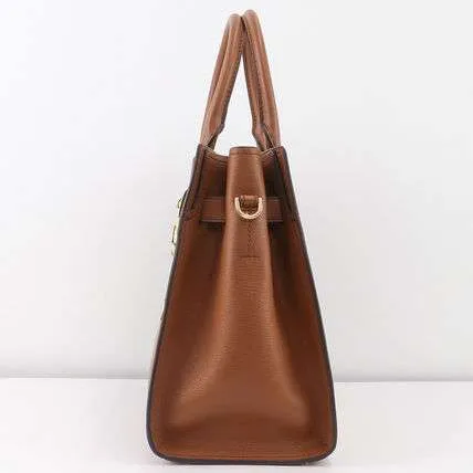 M.I.C.H.A.E.L. Hamilton Small Leather Satchel