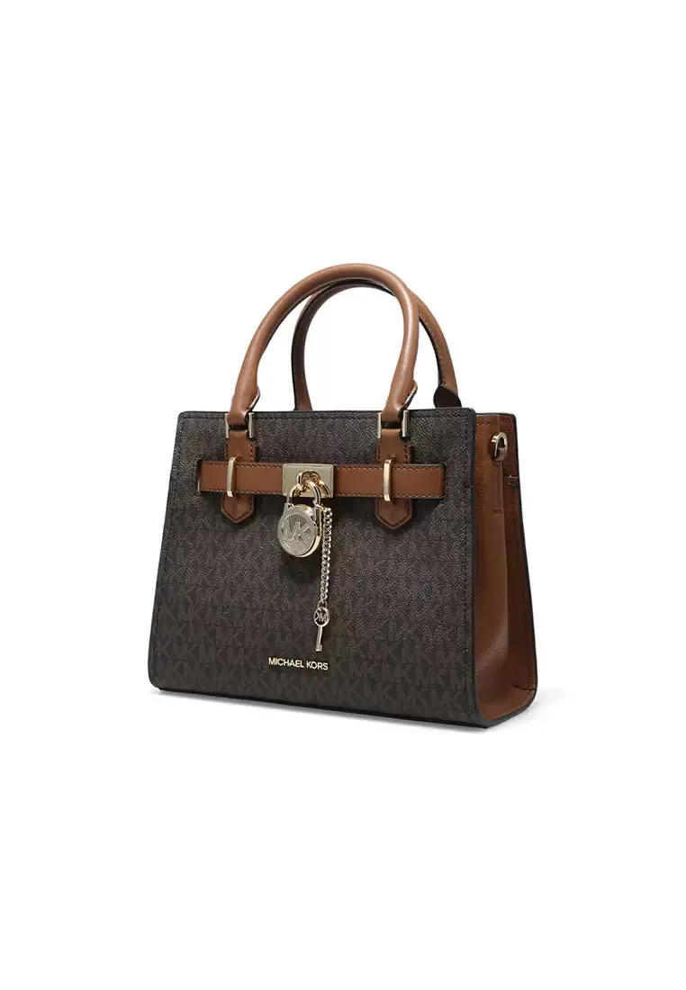 M.I.C.H.A.E.L K.O.R.S HAMILTON SMALL SATCHEL SHOULDER CROSSBODY BAG