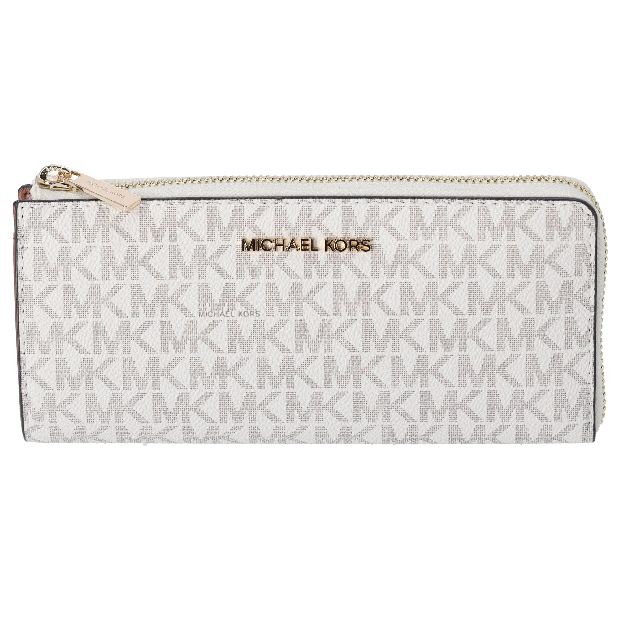 Michael Kors Hyde Large Slouchy Satchel Light Cream Pebbled Leather   Wallet