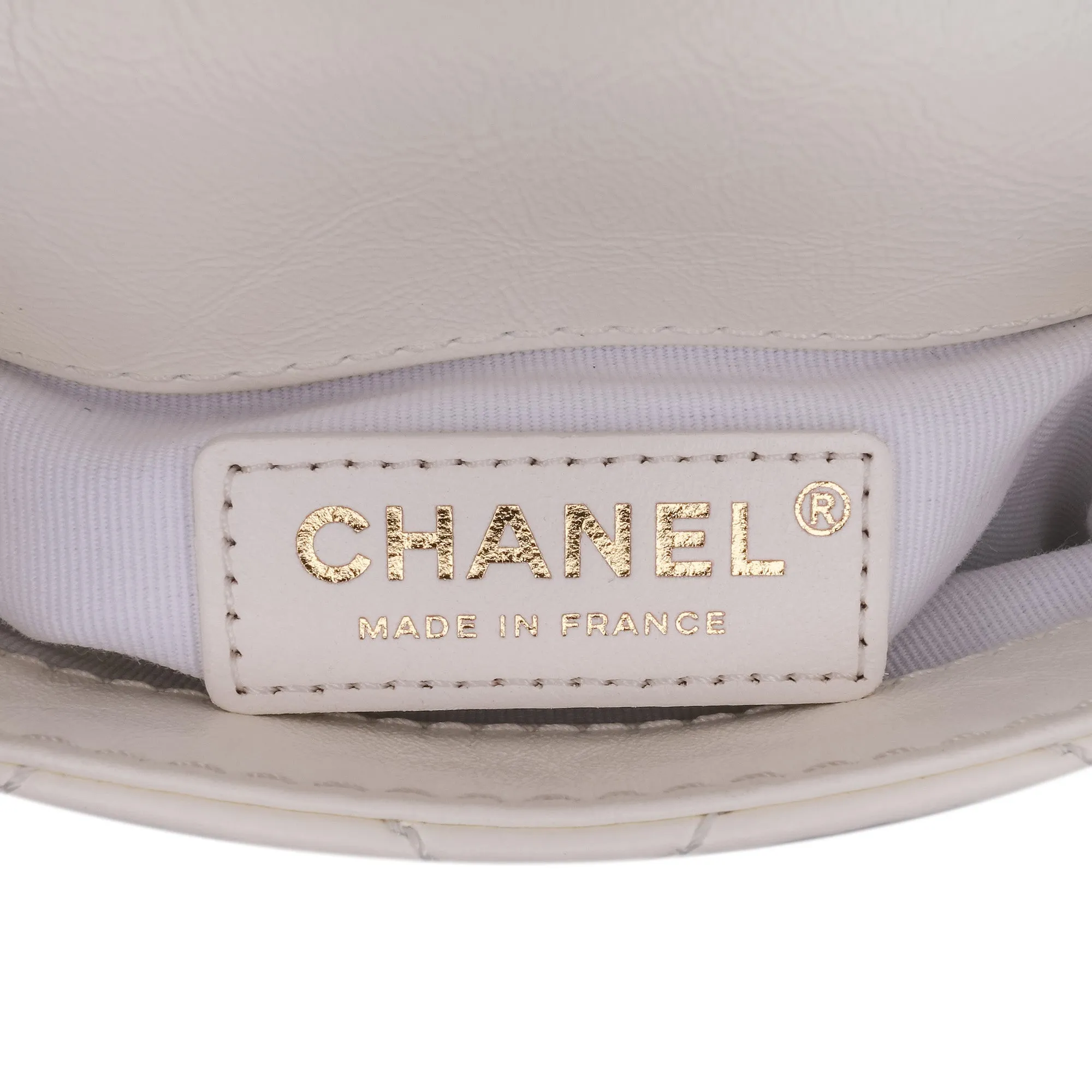 Mini Aged Calfskin City School Flap