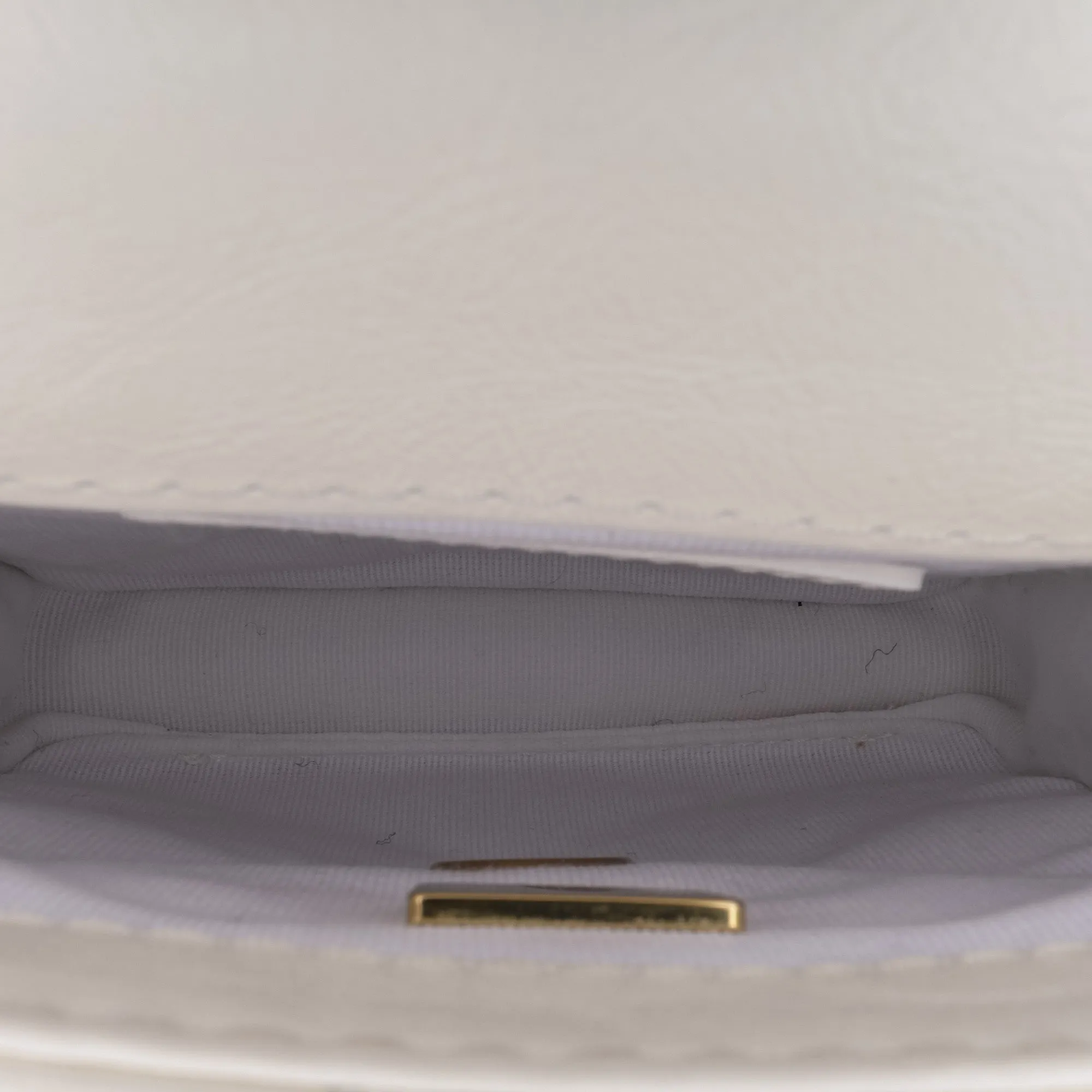 Mini Aged Calfskin City School Flap